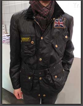 different news : Barbour バブアー International Jacket