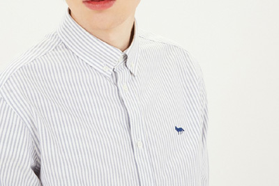different news : <font size=3>MAISON KITSUNE <br>EMBROIDERY