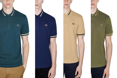 different news : FRED PERRY Reissues M2 The Single Tipped POLO Shirt