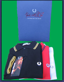 different news : FRED PERRY X PAUL WELLER limited edition shirt 2 